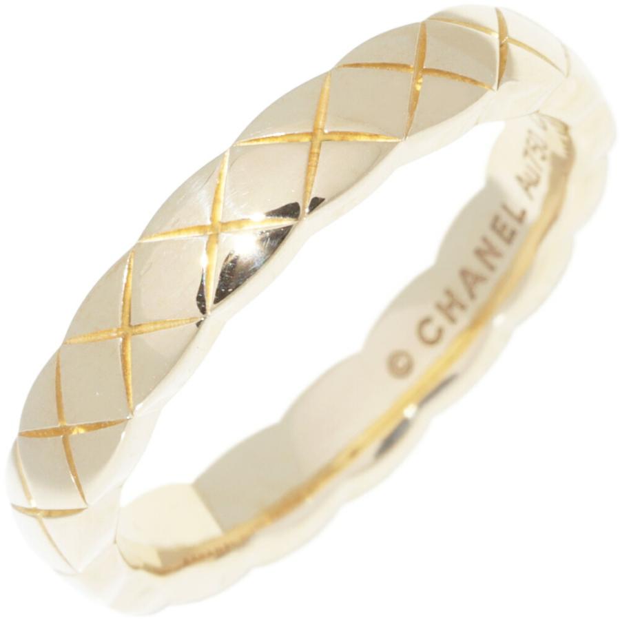 CHANEL（シャネル） 指輪 K18YG ココクラッシュリング ミニモデル