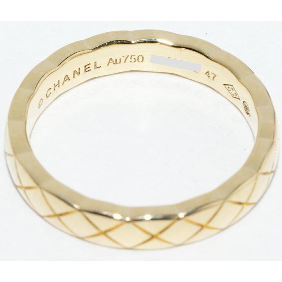 CHANEL（シャネル） 指輪 K18YG ココクラッシュリング ミニモデル