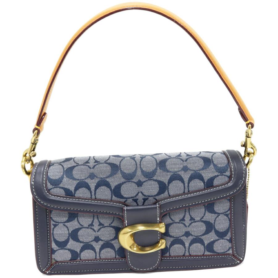 COACH（コーチ） ショルダーバッグ タビー キャンバスxカーフ