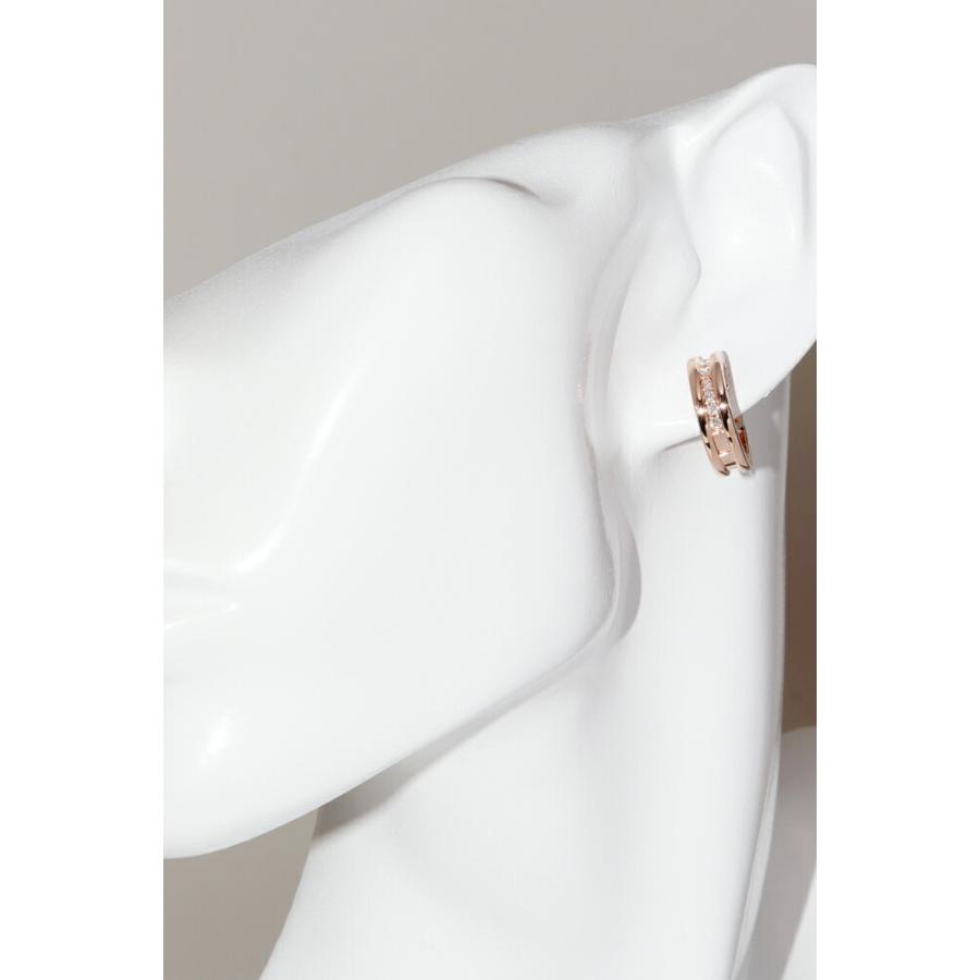 BVLGARI（ブルガリ） K18PG ダイヤ約0.18ct B.zero1 ビーゼロワン