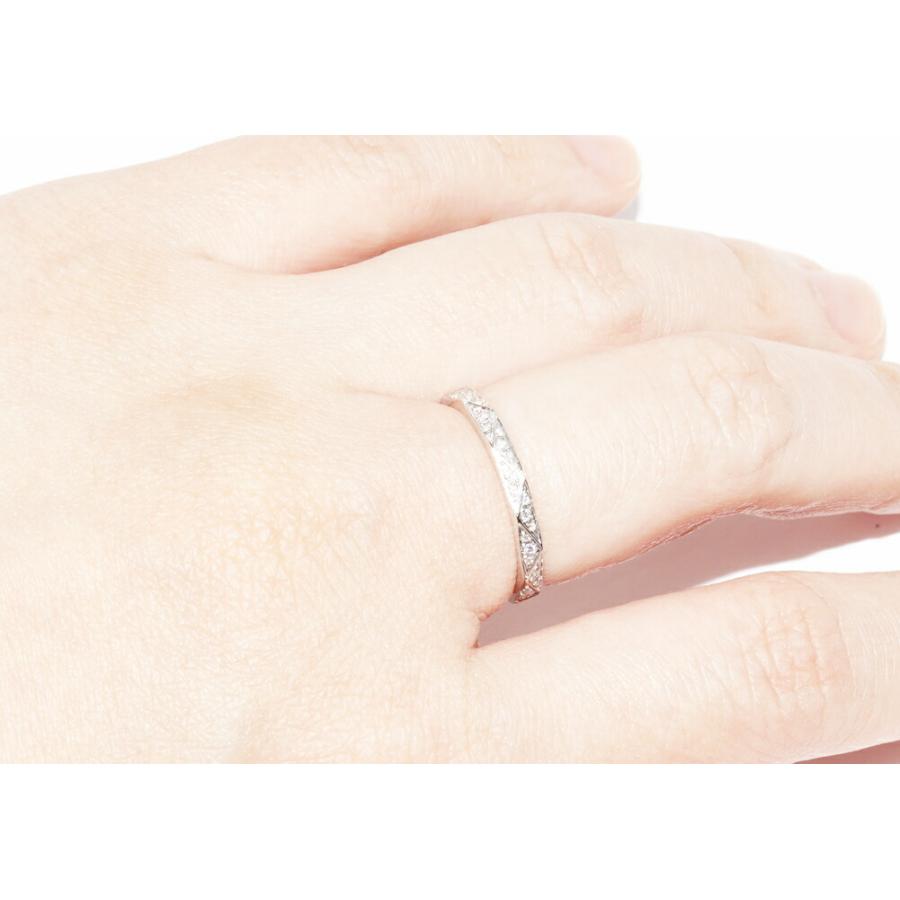 グラフ 指輪 K18WG ダイヤ約0.16ct ダイヤ ローレンスグラフ 