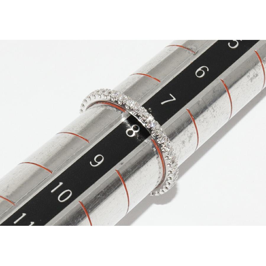 CHAUMET（ショーメ） 指輪 K18WG ダイヤ マイクロ パヴェオール フル
