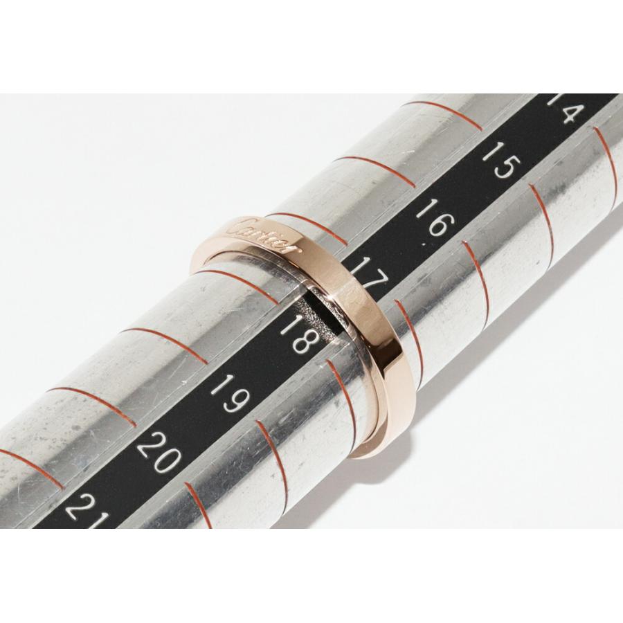 Cartier（カルティエ） K18PG Cドゥカルティエリング エングレーブ 