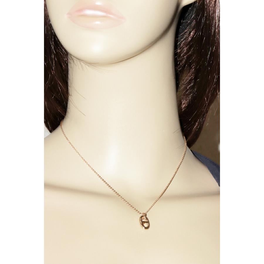 HERMES（エルメス） ペンダントネックレス K18PG シェーヌダンクル 
