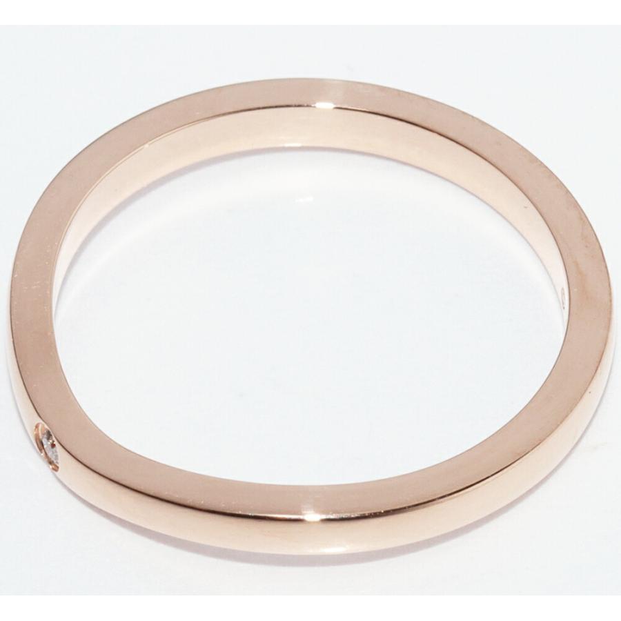 Cartier（カルティエ） 指輪 K18PG ダイヤ3P(0.01ct) バレリーナ