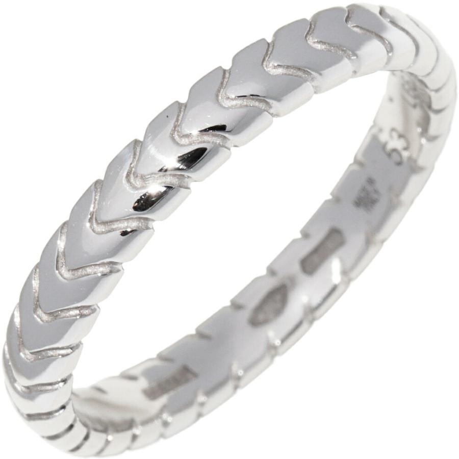 BVLGARI（ブルガリ） 指輪 Pt950 スピガ ウェディングリング 幅3ミリ