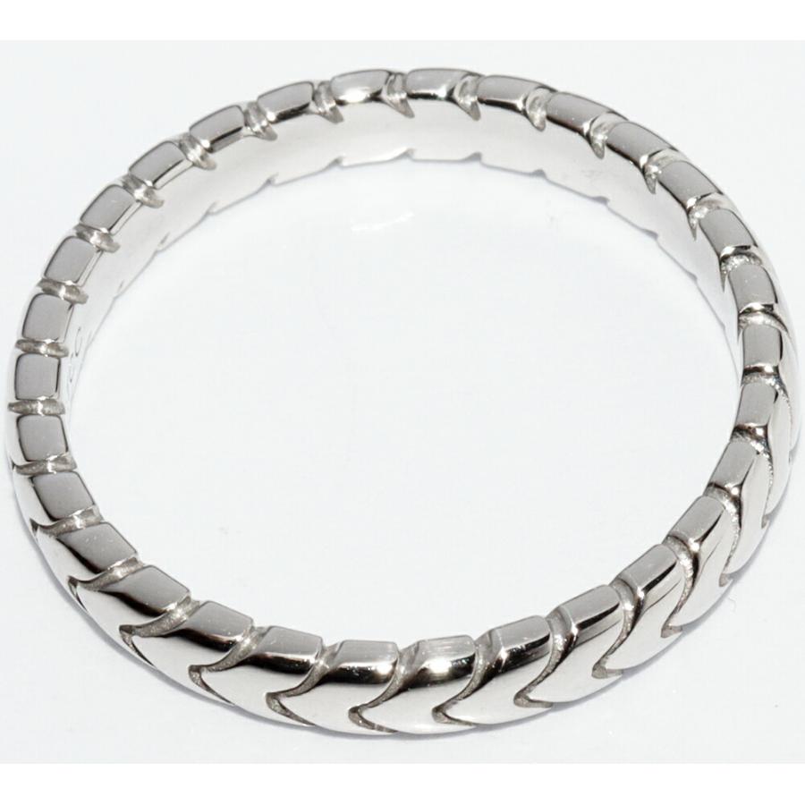 BVLGARI（ブルガリ） 指輪 Pt950 スピガ ウェディングリング 幅3ミリ
