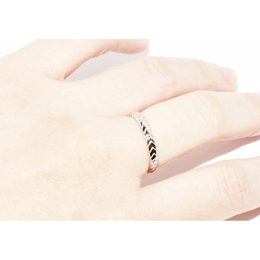 BVLGARI（ブルガリ） 指輪 Pt950 スピガ ウェディングリング 幅3ミリ