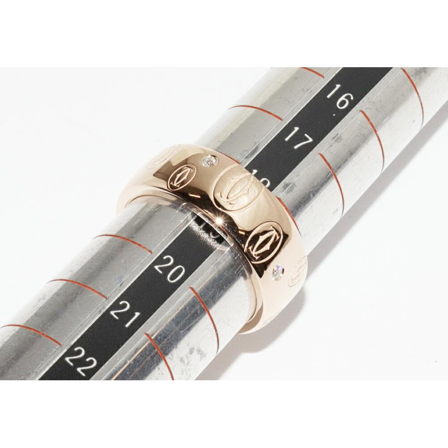 Cartier（カルティエ） K18PG ダイヤ ハッピーバースデー リング LM