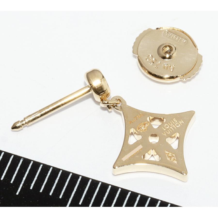 LOUIS VUITTON（ルイ・ヴィトン） ピアス K18YG ダイヤ1P(0.04ct