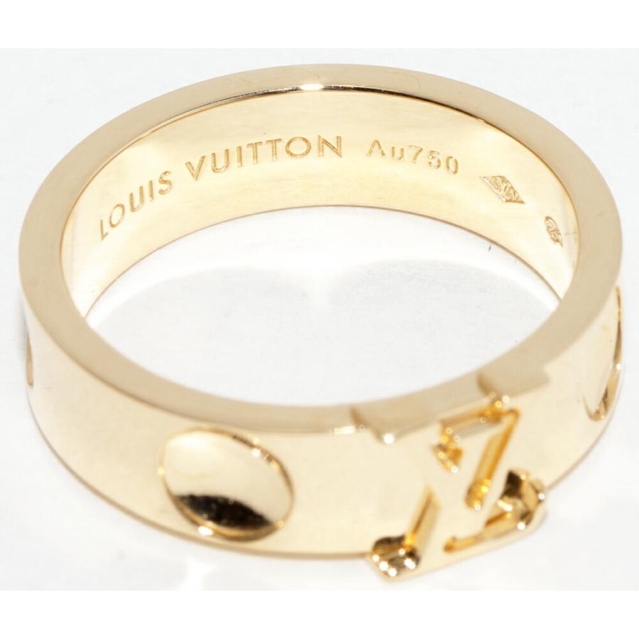 LOUIS VUITTON（ルイ・ヴィトン） 指輪 K18YG バーグ アンプラント LV