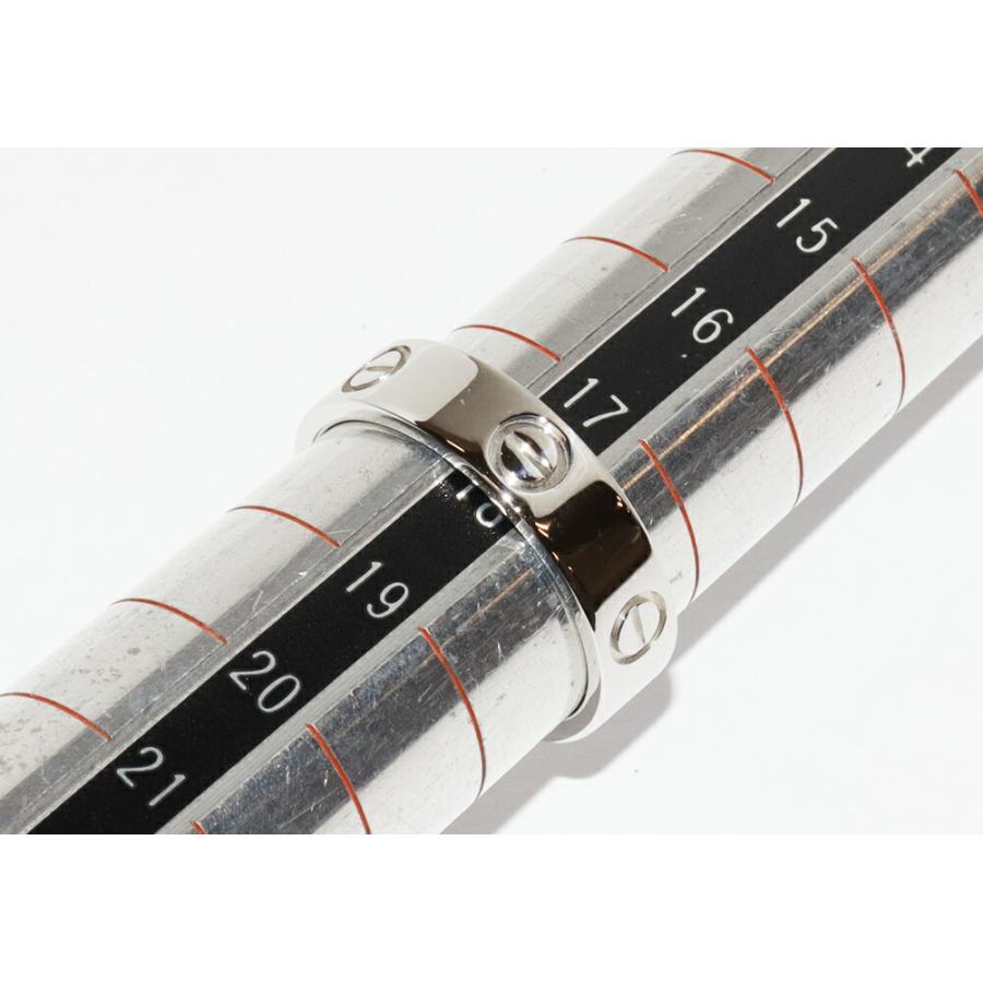 Cartier（カルティエ） 指輪 Pt950 ラブリング 幅5.4ミリ B40849