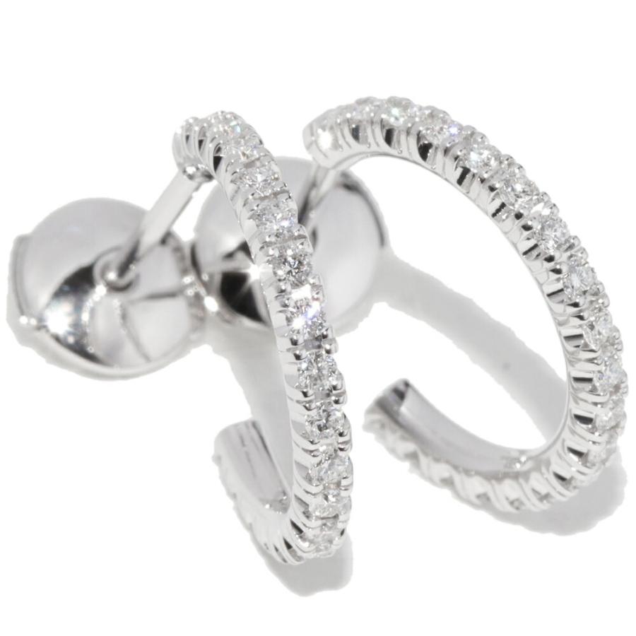Cartier（カルティエ） ピアス K18WG ダイヤ38P(計0.27ct) エタンセル