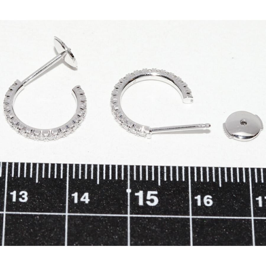 カルティエ　18kピアス Cartier（カルティエ） ピアス K18WG ダイヤ38P(計0.27ct) エタンセル
