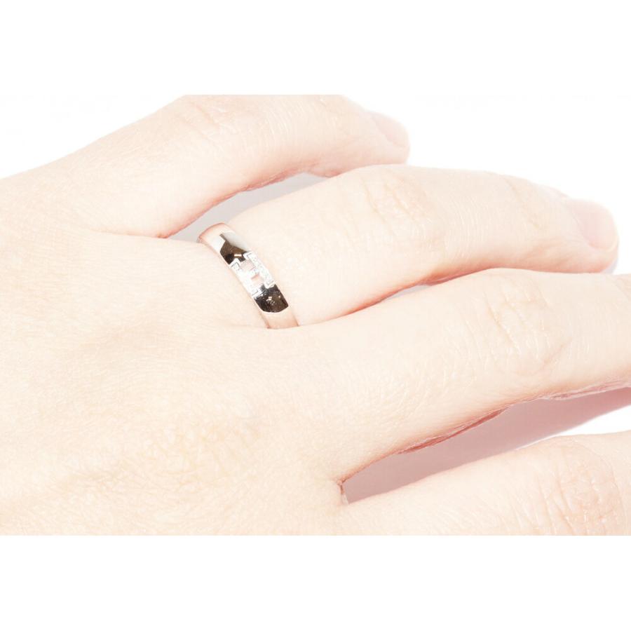 HERMES（エルメス） 指輪 K18WG ダイヤ44P(0.08ct) ヘラクレスリング