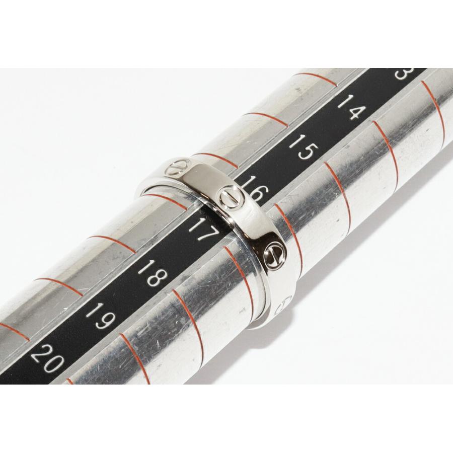 Cartier（カルティエ） 指輪 Pt950 ラブリング スモールモデル