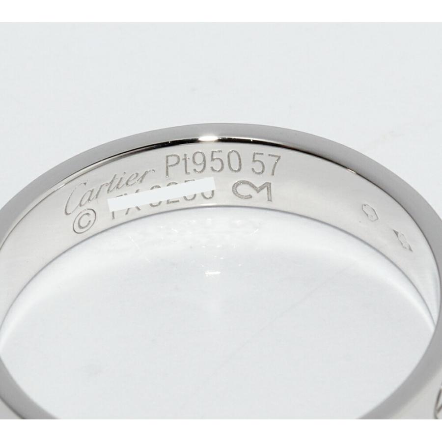 Cartier（カルティエ） 指輪 Pt950 ラブリング スモールモデル