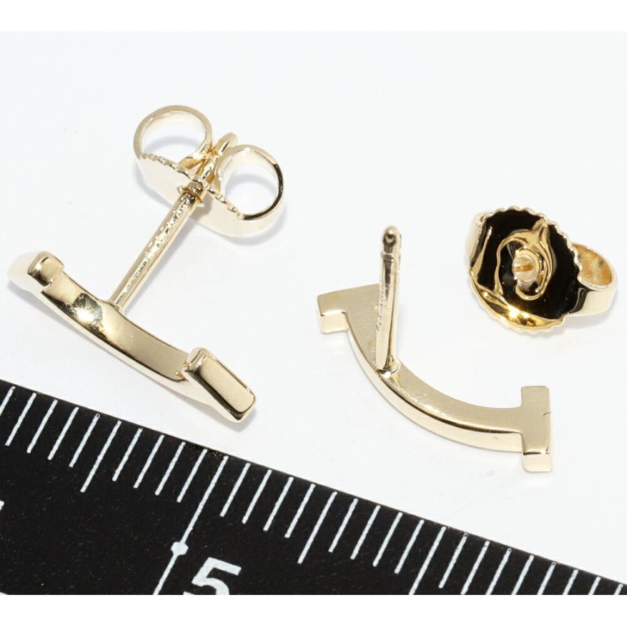 ティファニー K18YG Tスマイル ピアス : たかみ質店 Yahoo!店 - 通販
