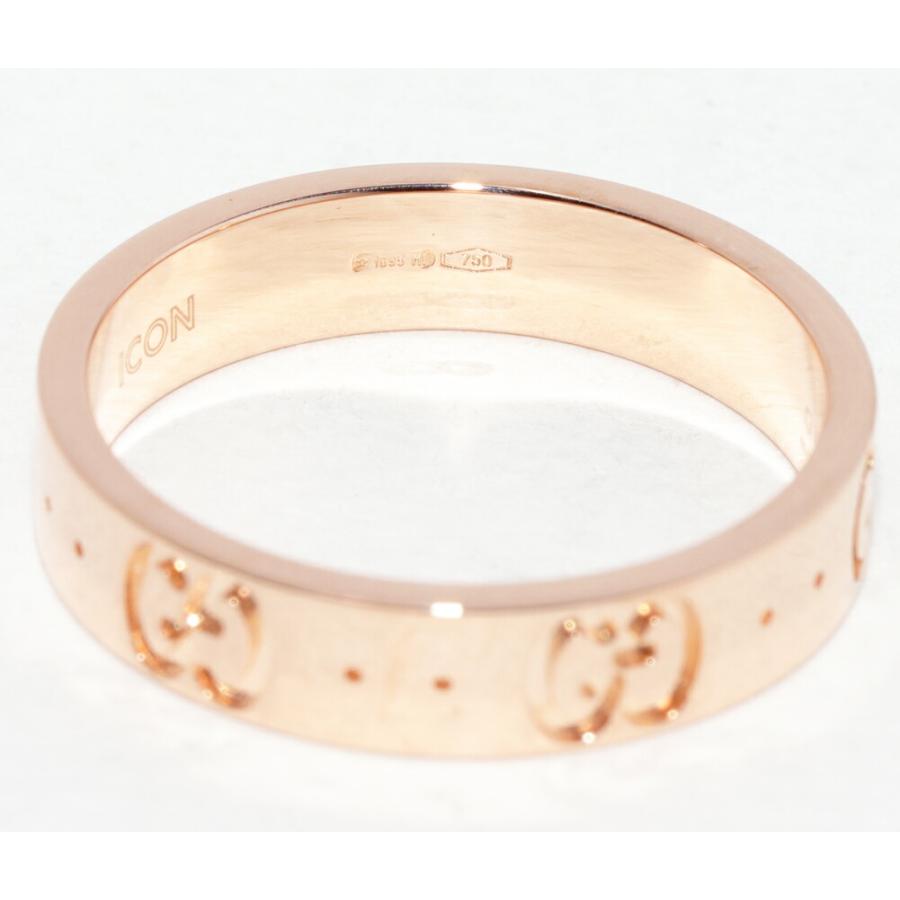 GUCCI（グッチ） 指輪 K18PG アイコン スリムリング 152045 J8500 5702 