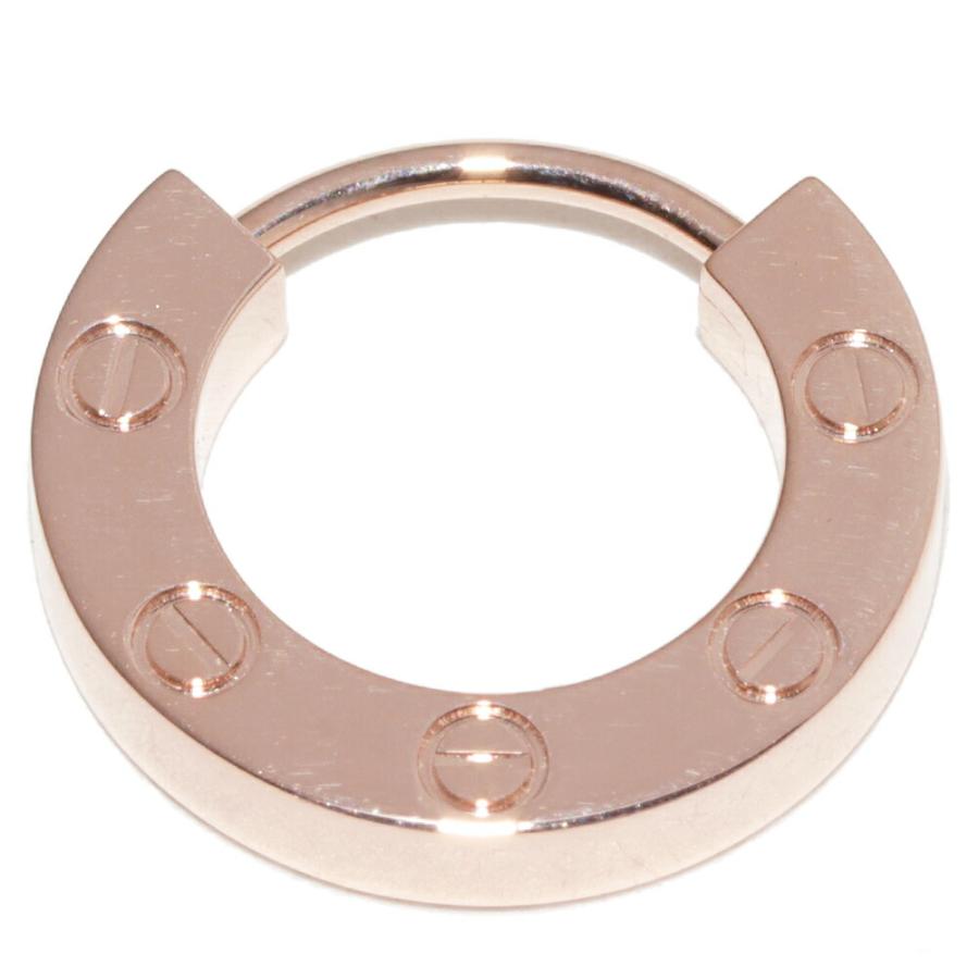 Cartier（カルティエ） ピアス K18PG ラブ シングルイヤリング フープ
