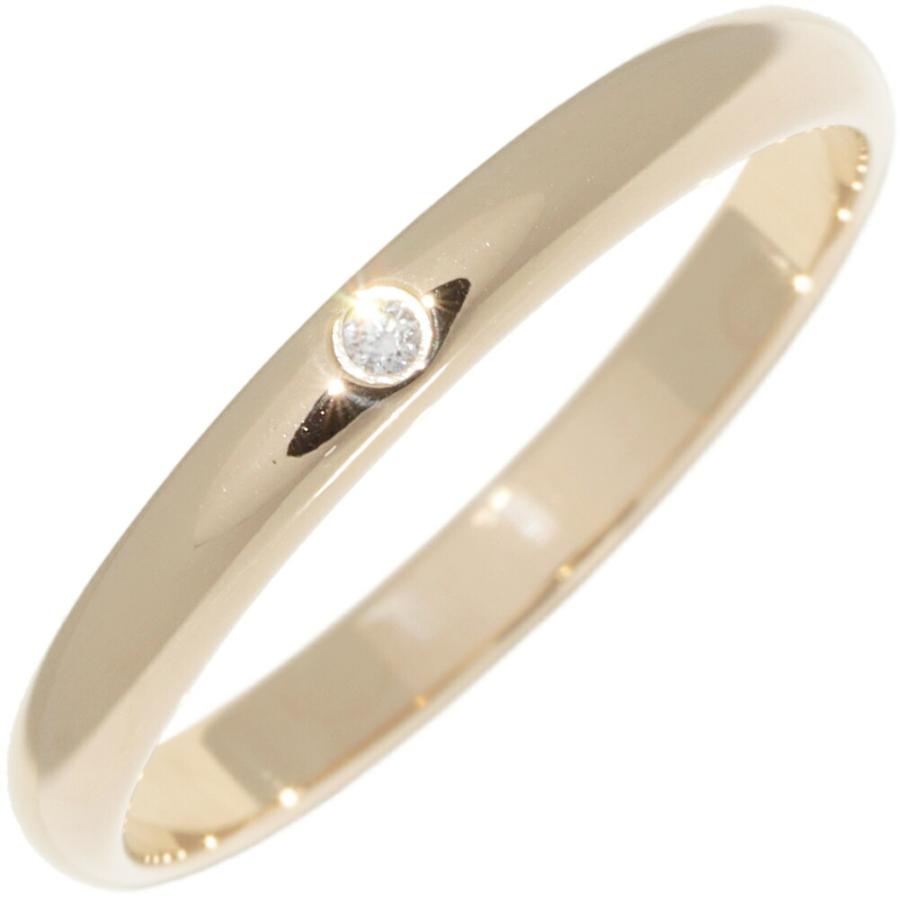 Cartier（カルティエ） 指輪 K18YG ダイヤ1P(0.01ct) 1895ウェディング 