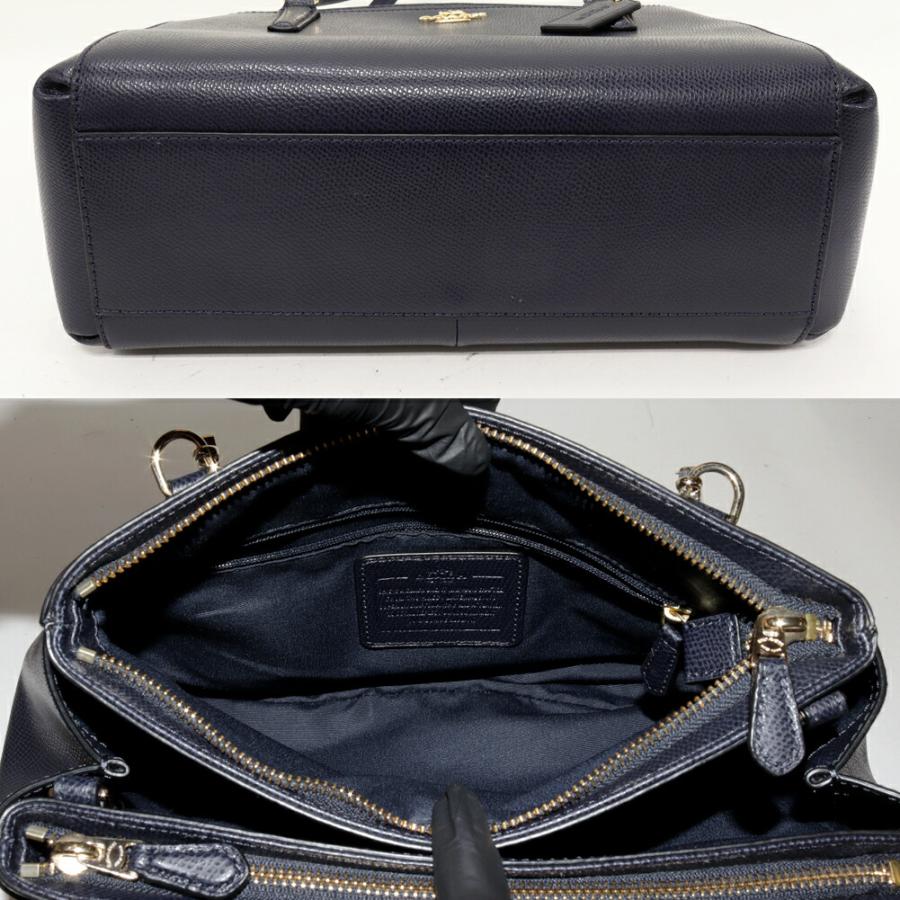 COACH（コーチ） クロスグレインレザー スモール グレインカーフレザー