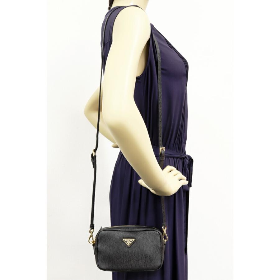 PRADA（プラダ） ショルダーバッグ ヴィッテロダイノ レザー ミニ