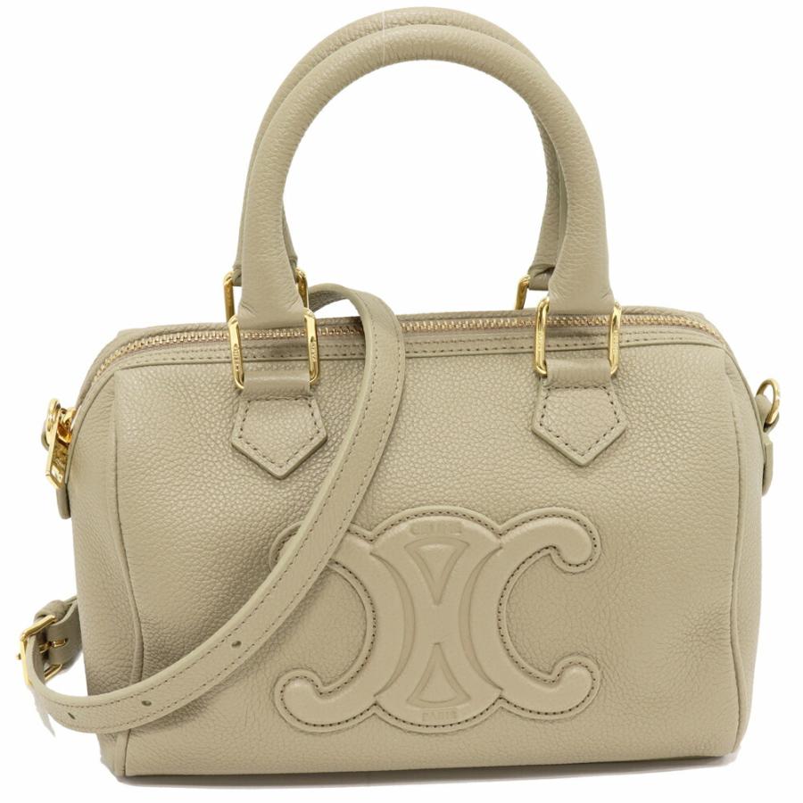 CELINE（セリーヌ） キュイル トリオンフ スモールボストン グレイン