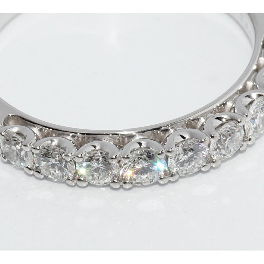 TASAKI（タサキ） 指輪 Pt900 ダイヤ9P(0.64ct) ハーフエタニティ 