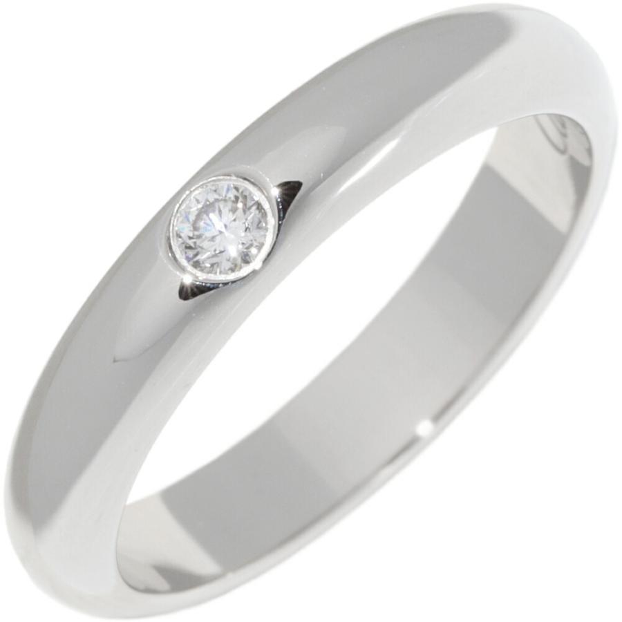 Cartier（カルティエ） 指輪 Pt950 ダイヤ1P(0.04ct) クラシック