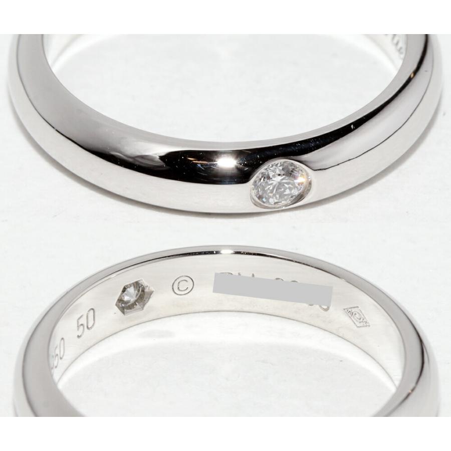 Cartier（カルティエ） 指輪 Pt950 ダイヤ1P(0.04ct) クラシック