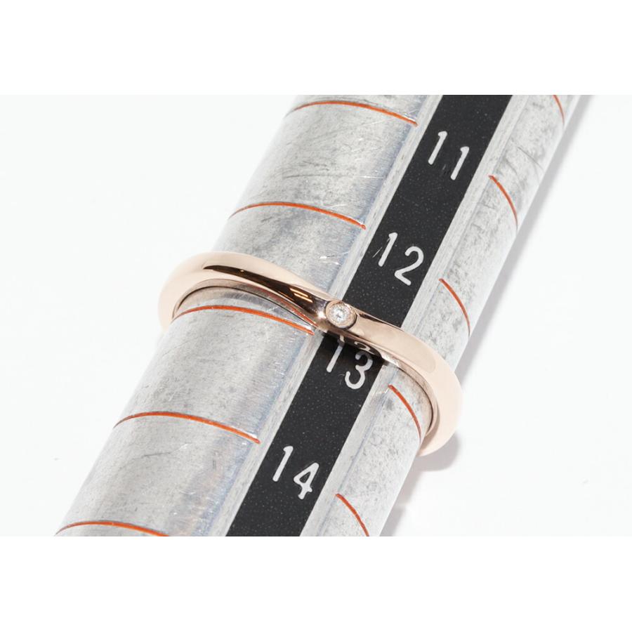 Cartier（カルティエ） 指輪 K18PG ダイヤ3P(0.01ct) バレリーナ