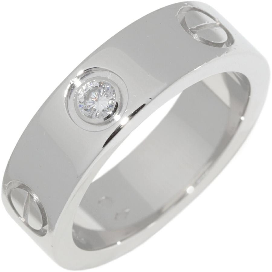 Cartier（カルティエ） Pt950 ダイヤ1P(0.07ct) ラブリング B40467 #49