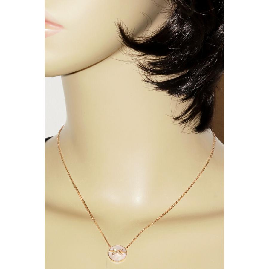 CHAUMET（ショーメ） ペンダントネックレス K18PG マザーオブパール 