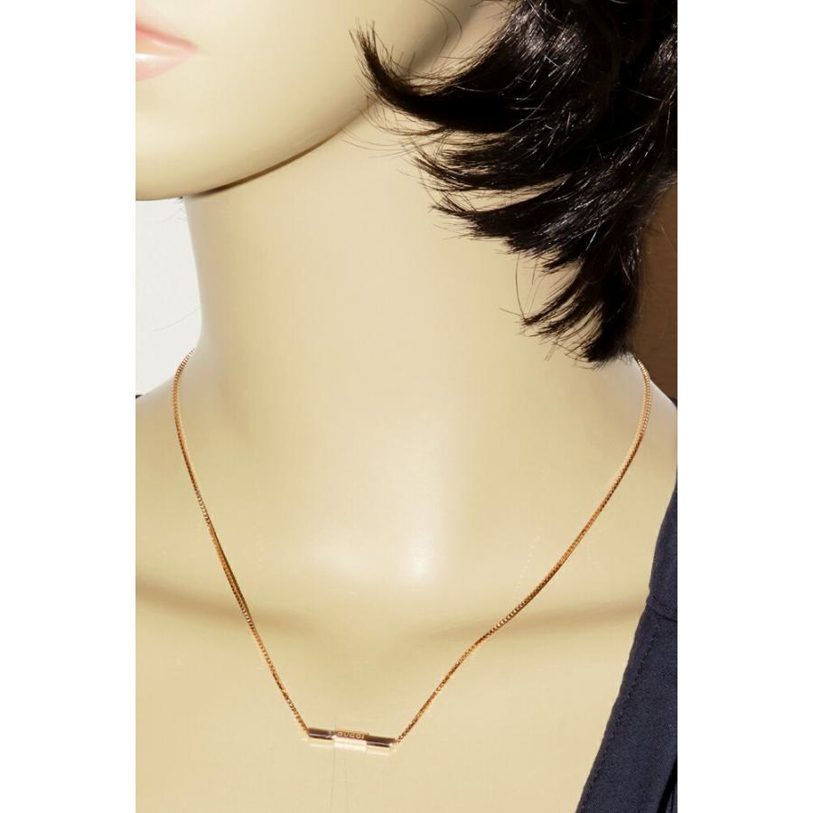 GUCCI（グッチ） K18PG リンクトゥラブ ペンダントネックレス 662108