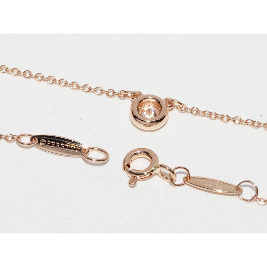 ティファニー K18PG ダイヤ1P(0.14ct) エルサ・ペレッティ