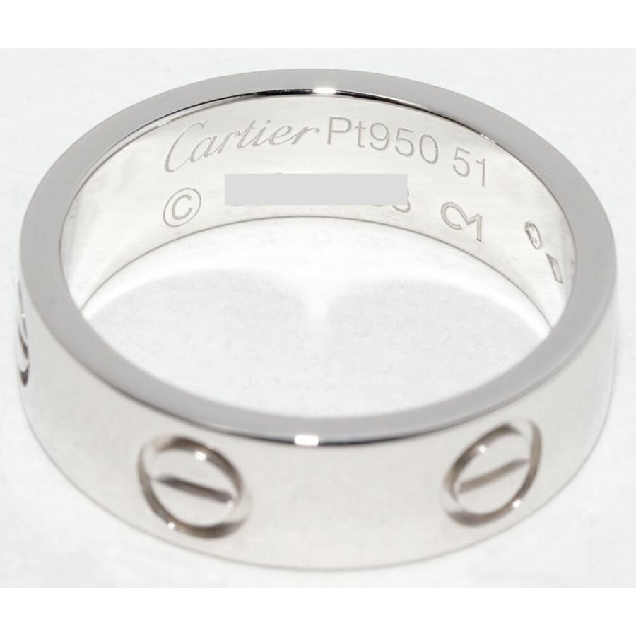 Cartier（カルティエ） 指輪 Pt950 ラブリング LOVE リング クラシック