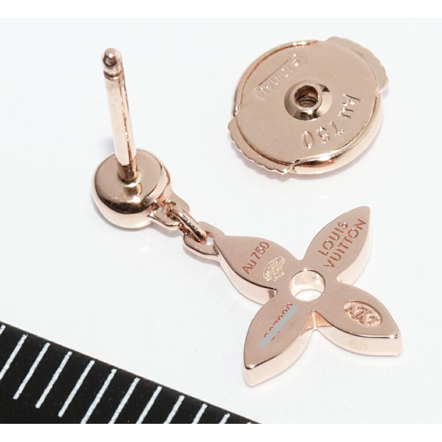 LOUIS VUITTON（ルイ・ヴィトン） ピアス K18PG ダイヤ1P(0.04ct