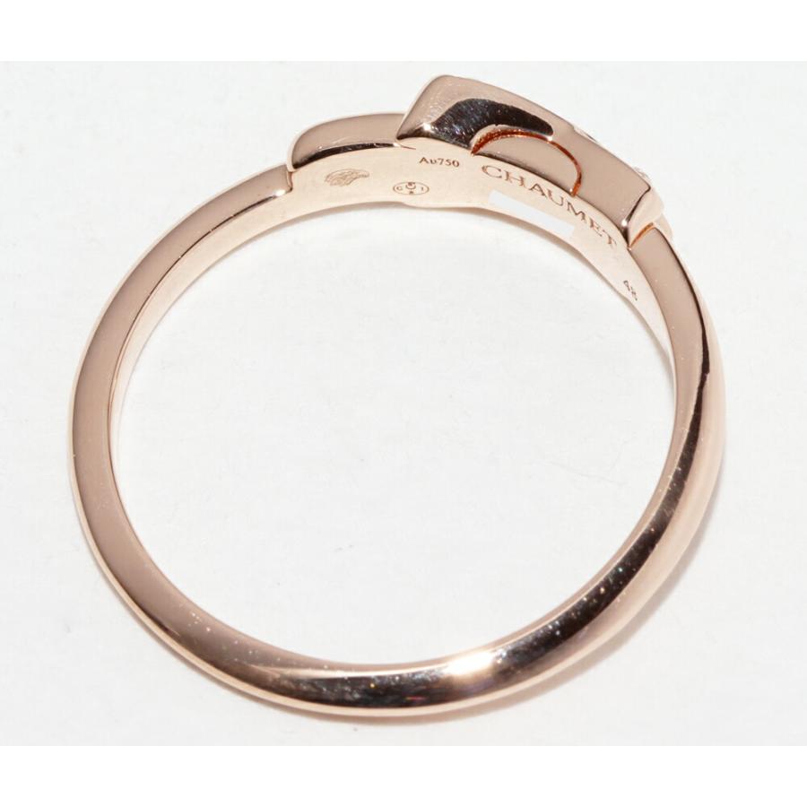 CHAUMET（ショーメ） 指輪 K18PG ダイヤ10P(0.05ct) ジュ ドゥ リアン