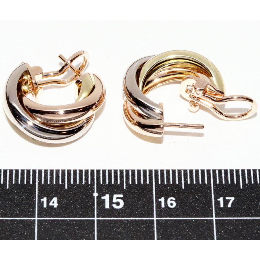 Cartier（カルティエ） ピアス K18YG K18WG K18PG トリニティ ピアス