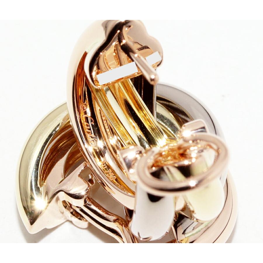 Cartier（カルティエ） ピアス K18YG K18WG K18PG トリニティ ピアス