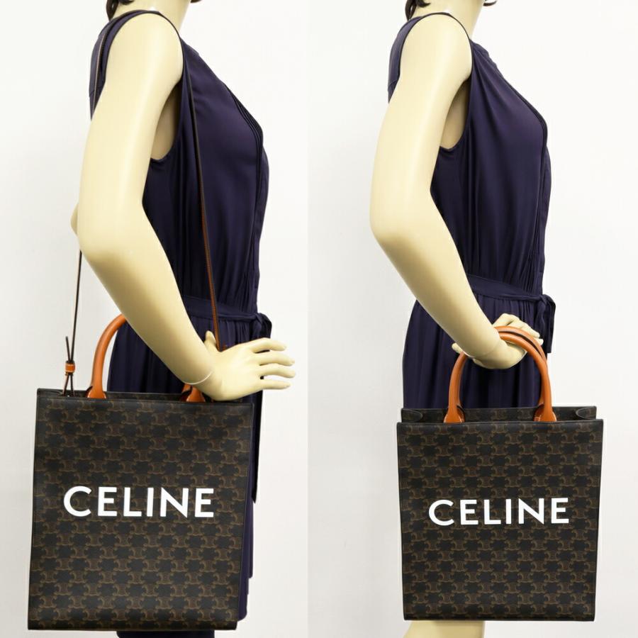 CELINE（セリーヌ） スモール バーティカル カバ PVCキャンバスx 