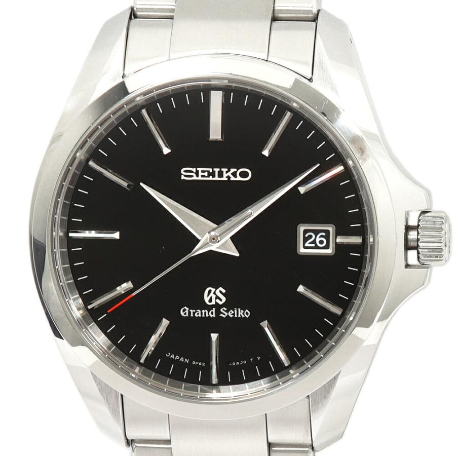 グランドセイコー Grand Seiko 腕時計 SBGX083/9F62-0AG0 マスターショップ限定 ブラック文字盤 デイト SS クオーツアナログ 【箱・保付き】 【中古】 SEIKO（セイコー） グランドセイコー マスターショップ限定 SBGX083