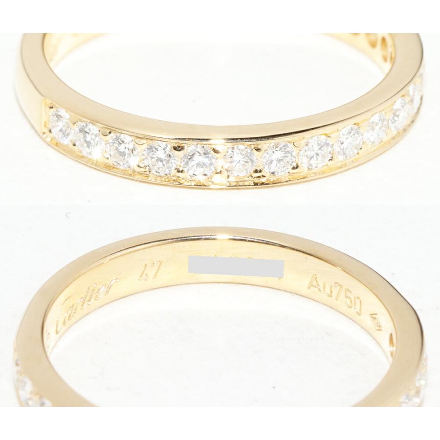 Cartier（カルティエ） K18YG ダイヤ17P クラシック ハーフエタニティ