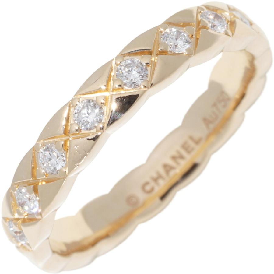 CHANEL（シャネル） K18YG ダイヤ17P(約0.34ct) ココクラッシュ リング