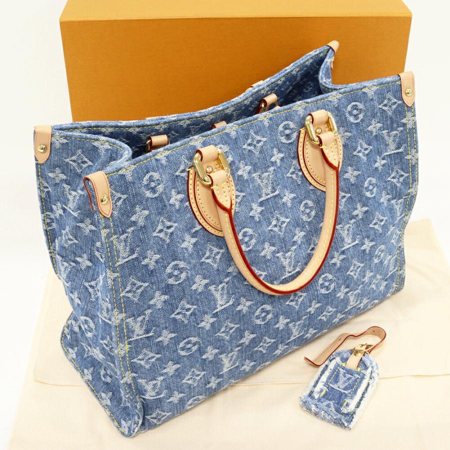 LOUIS VUITTON（ルイ・ヴィトン） モノグラムデニム ブルー LV