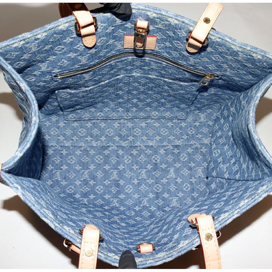LOUIS VUITTON（ルイ・ヴィトン） モノグラムデニム ブルー LV