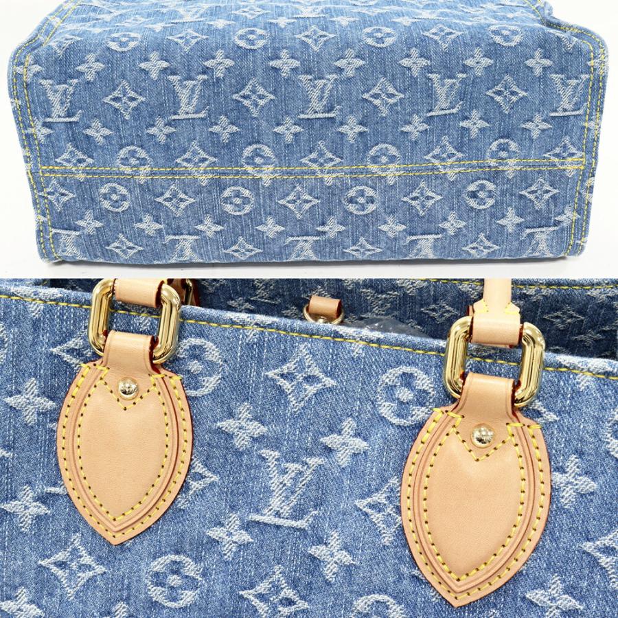 LOUIS VUITTON（ルイ・ヴィトン） モノグラムデニム ブルー LV