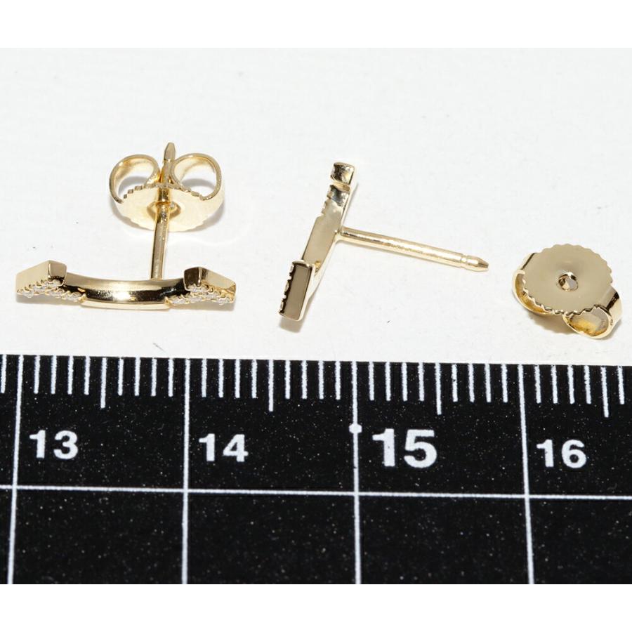 【美品】Tiffany & Co. Tスマイル ダイヤ ピアス YG ティファニー K18YG ダイヤ0.07ct Tスマイルピアス : たかみ質店 Yahoo