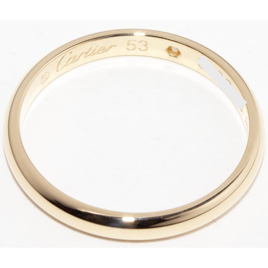 Cartier（カルティエ） K18YG ダイヤ1P(0.01ct) クラシック